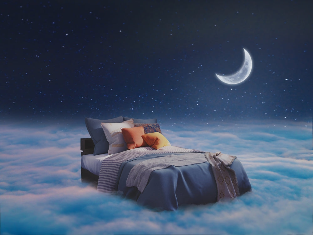 Comfy bed in the clouds for a better nights sleep